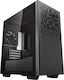 Deepcool Matrexx 40 Gaming Midi Tower Computer Case with Side Window and RGB Lighting Black