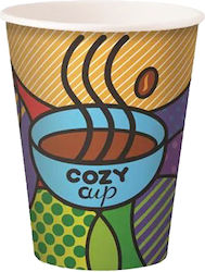 Pahar de hârtie ''cozy'' 14oz Sw 50buc