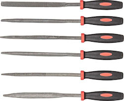 Top Tools 06A625 Σετ Λίμες με Λαβή 6τμχ