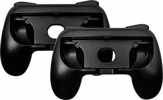 Set 2 X Griffhalter Nintendo Switch Joy Con Controller Mari Games Schwarz