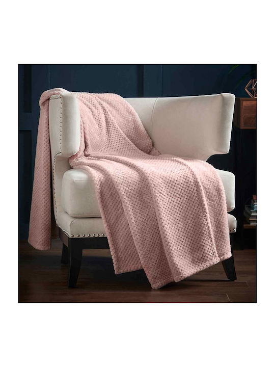 Sidirela Άρκτος Κουβέρτα Sherpa Διπλή 200x220εκ. Ροζ