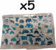 Poli MeyMed Kids Boy Schutzmaske Elephants 5Stück