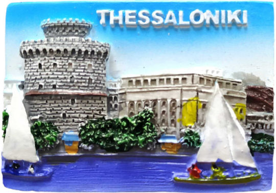 Tουριστικό Μαγνητάκι Souvenir – Σετ 12pcs Resin Magnet Thessaloniki 678151
