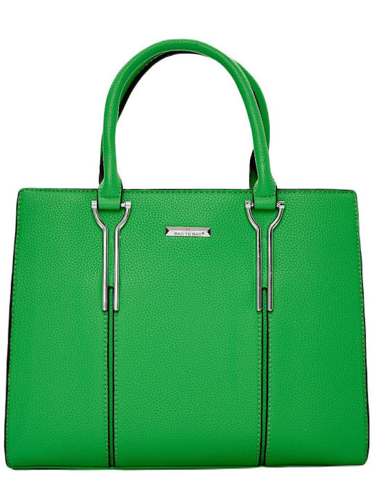 Bag to Bag Γυναικεία Τσάντα Χειρός Πράσινη