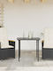 Outdoor Armchair Rattan Black with Cushion 2pcs 49x50.5x92cm