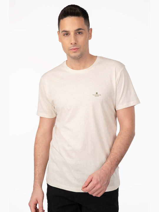 Rebase Men's Short Sleeve T-shirt Ecru