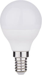 Eurolamp Λάμπα LED για Ντουί E14 και Σχήμα G45 Φυσικό Λευκό 470lm