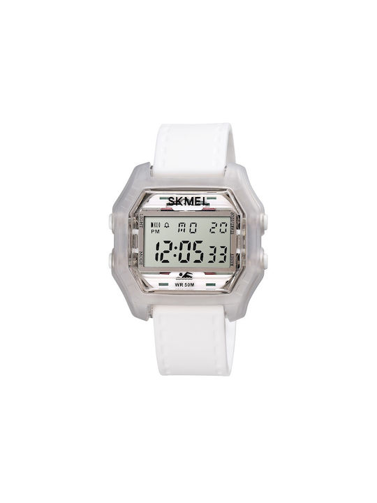 Skmei Digital Watch Battery with Rubber Strap W...