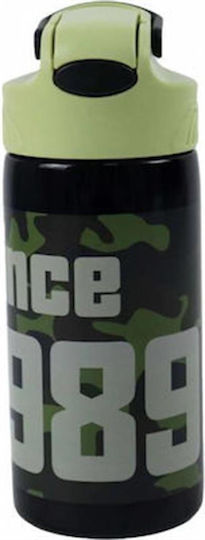 Back Me Up Kinderflasche Rostfreier Stahl mit Strohhalm No 500ml