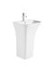 Vinci Countertop Sink Porcelain 55x43.5x83.5cm White