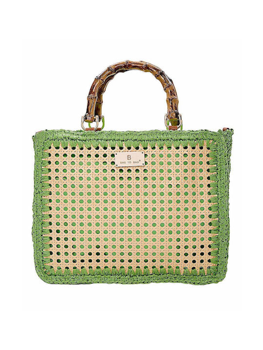 Bag to Bag Γυναικεία Τσάντα Χειρός Πράσινη