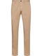 David222d Pantaloni Bărbați Elastic Slim Fit Bej