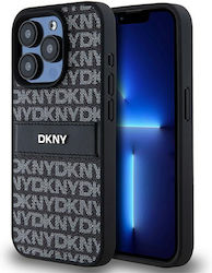 Husă Dkny din piele Pu cu model repetitiv în du...