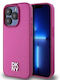 Dkny Pu Кожен Калъф с Повтарящ се Мотив на Лого Stack Magsafe за Iphone 15 Pro Max Розов