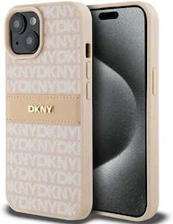 Husă Dkny din piele Pu cu model repetitiv în du...