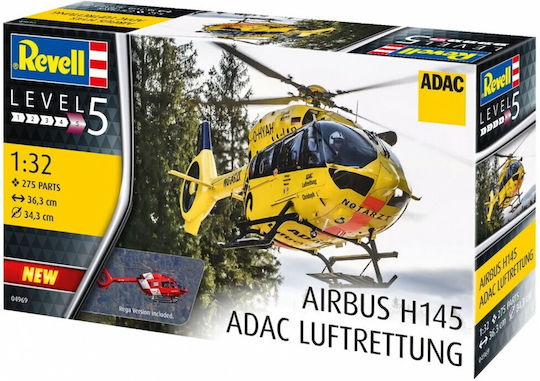 Revell 04969 Airbus H145 Adac 1:32 Ниво 5