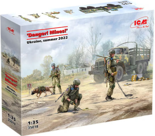 Icm 'danger Mines!' Ukraine Summer 2022 In 1:35