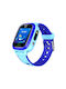 Kinder Smartwatch mit Kautschuk/Plastik Armband Blue