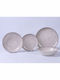 Cryspo Trio Beige Ceramic Dinnerware Set 20pcs