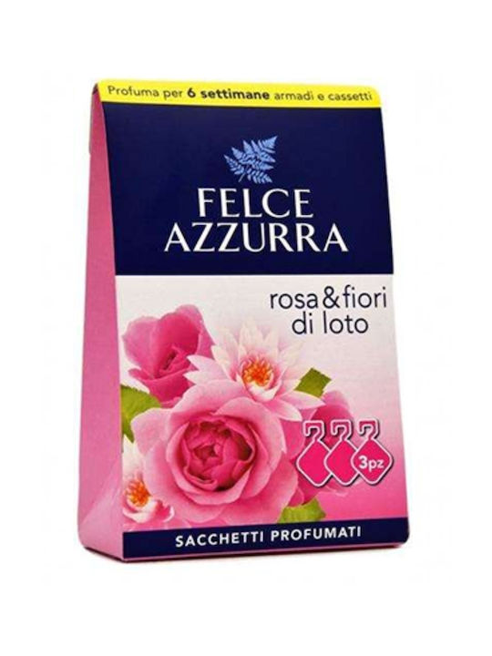 Felce Azzurra Set Wardrobe Fragrances with Fragrance Rose