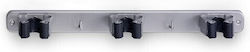 Inofix 3034 3-Position Broom Holder Hook 32x370...