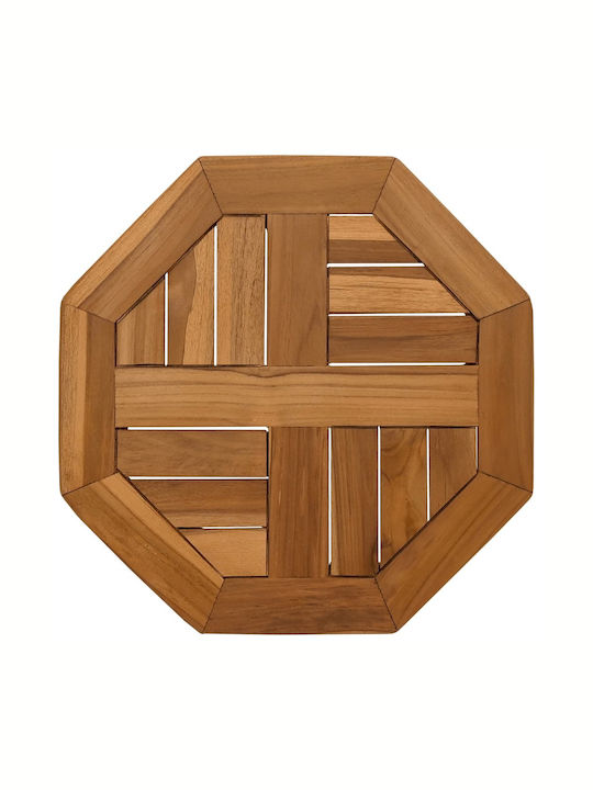 vidaXL Πλατώ Σερβιρίσματος Ξύλινο 40x40x2.5εκ.
