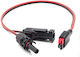 1m Cablu 45a 2 X 4mm^2 Adaptor Pp15-45 Anderson Mc4 Stații de alimentare