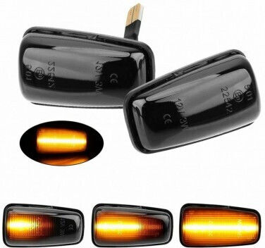 License Plate Lights Led 12V for Peugeot 106 / Expert / Partner / 306 / 406 / 806 2pcs