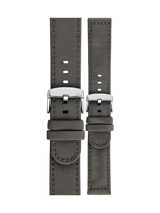 Morellato Leather Strap Gray