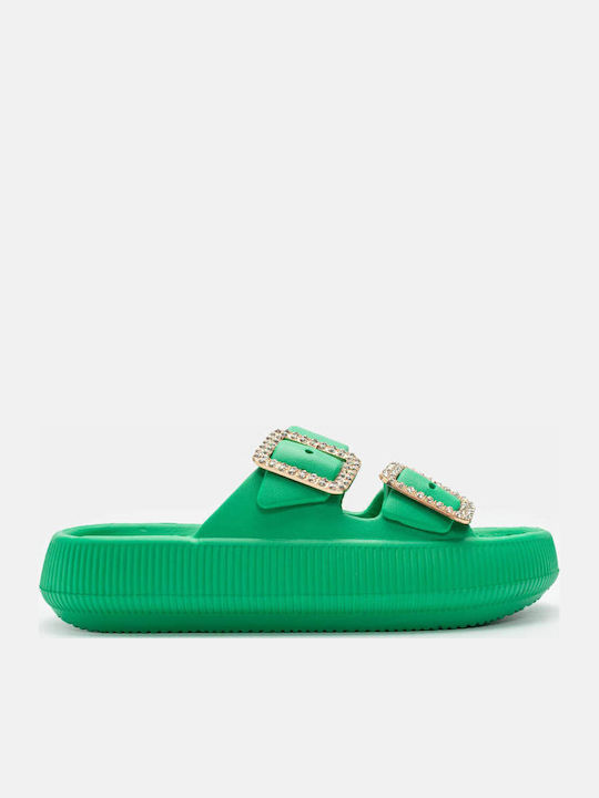 Luigi Women's Flip Flops Green
