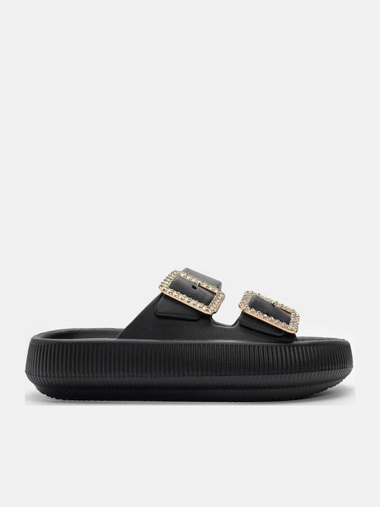 Luigi Women's Flip Flops Black