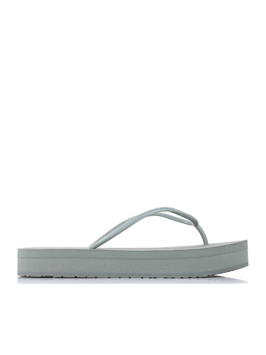Calvin Klein Frauen Flip Flops in Grün Farbe