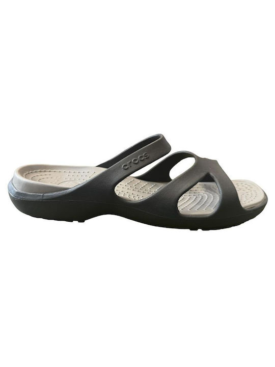 Crocs Женски чехли в стил Пантофки в Черно цвят
