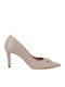 Spitze Zehe Pumps Satin mit Hochem Absatz Rosa