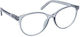 Eyelead Reading Glasses +4.00 In Gray Colour E 256