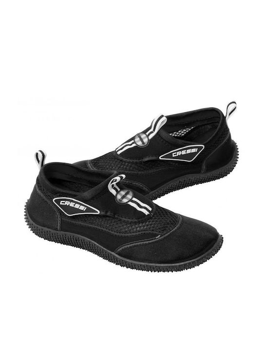 CressiSub Reef Herren Strandschuhe Schwarz