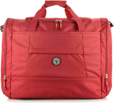 Reisetasche Handgepäckgröße 50x40x20 Diplomat Sac31-50 Rot 40lt
