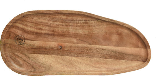 Kaemingk Oval Serviertablett mit Griffen 40x21cm 875193 1Stück