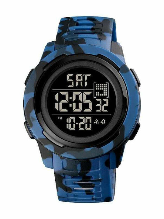 Skmei Digital Men's Watch 45mm Battery with Rub...