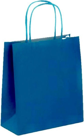 Global Bag for Gift Blue 18x22x8cm.