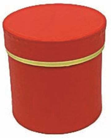 JK Home Decoration Χάρτινο Κουτί για Δώρο Κόκκινο 10x10x10εκ.