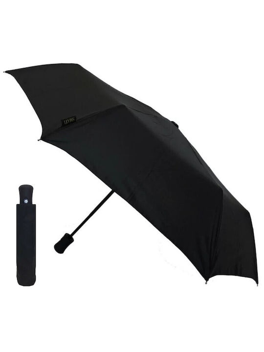 Smati Regenschirm Kompakt Schwarz
