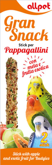 Toate Pet Gran Gustare pentru Papagali cu Fructe Exotice si Betisoare de Mar 2 bucati 60gr