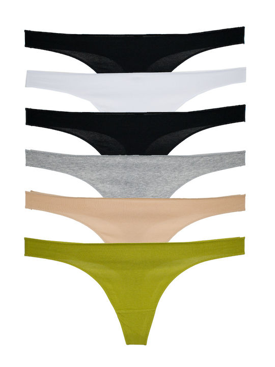 Γυναικεία String MultiPack Multi