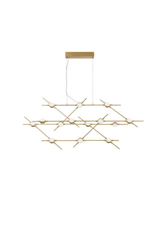 Nova Luce Pendant Light Gold