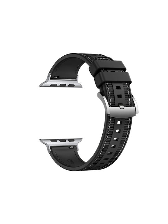 Techsuit Watchband 32mm W051 Apple Watch 1 2 3 4 5 6 7 8 9 Se Se 2 38 40 41mm Black Skroutz.gr
