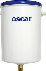 Oscar Plast Oscar Wall Mounted Plastic Low Pressure Round Toilet Flush Tank