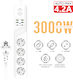 Leewello Power Strip White