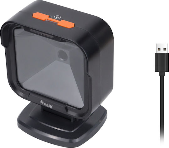 Equip Prezentare Scanner Cu fir cu capacitate de citire a codurilor de bare 2D și QR
