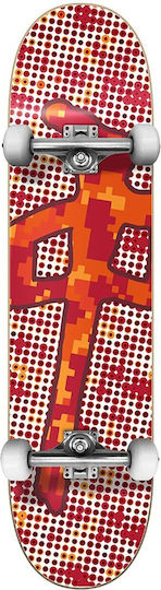 Red Dragon Fire Digi Chung Complete Shortboard Red